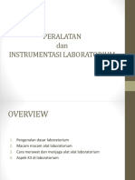 Kuliah Peralatan & Instrumentasi Laboratorium (1)