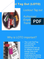 Lock Out Tag Out (LOTO)