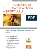 Curs II - Rolul Alimentației În Pregătirea Fizică a Sportivului - Lipide Si Saruri