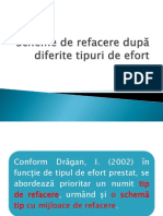 Curs VI - Scheme de Refacere Dupa Diferite Tipuri de Efort