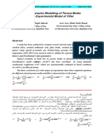 Hydrodynamic Modelling of Porous Media