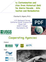 Mercury Contamination and Bioaccumulation From Historical Gold Mining in The Sierra Nevada - Site Characterization and Remediation