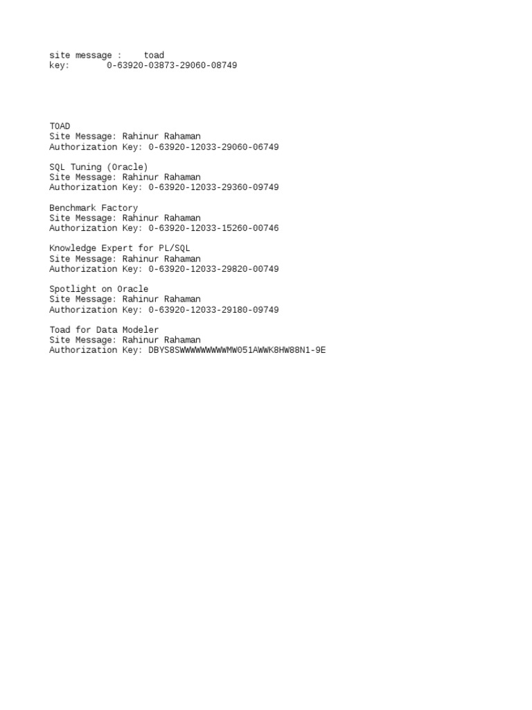 License key for avast