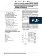 Cdx4Hc405X, Cdx4Hct405X High-Speed Cmos Logic Analog Multiplexers and Demultiplexers