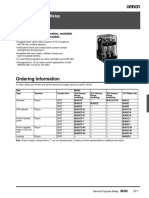 Ordering Information: General Purpose Relay