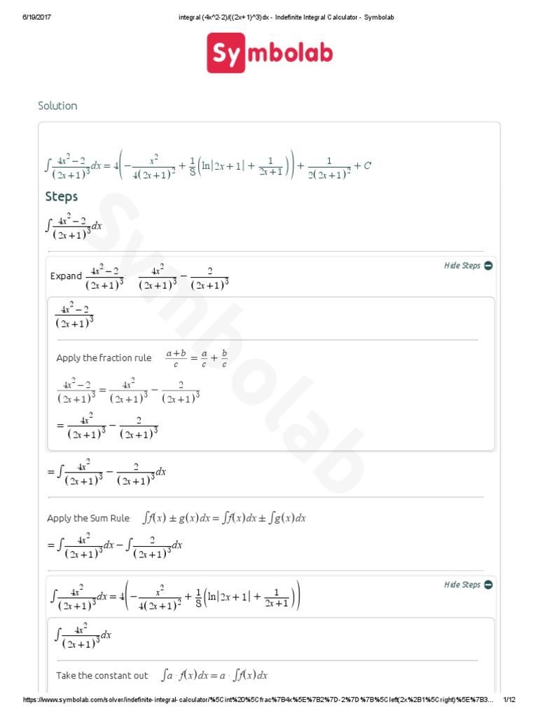 12 Symbolab Integral Operator Theory