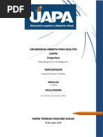 Metodologia Tarea Numero 1 Yocaira