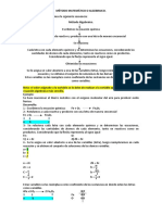 Balance de Ecuaciones Quimicas. - MÉTODO MATEMÁTICO O ALGEBRAICO