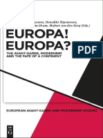 Sascha Bru-Europa! Europa - The Avant-Garde, Modernism and The Fate of A Continent (European Avant-Garde and Modernism Studies) (2009) PDF