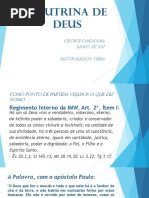 Doutrina de Deus - Aula