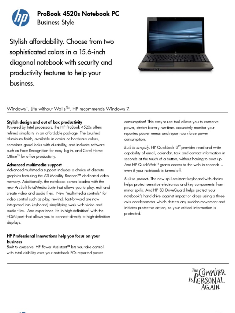 Hp Quicklook
