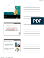 Unidad 1 (Costos en La Construcción) PDF