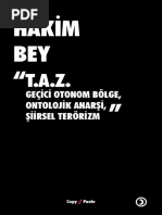 Hakim Bey - T.A.Z. (Ontolojik Anarşi, Şiirsel Terörizm) PDF