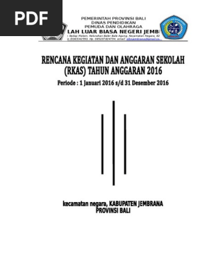 Kata Pengantar Rkas Slb