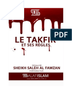 Le Takfir Et Ses Regles Al Fawzan