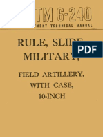 TM6-240 MilitarySlideRuleManual1945