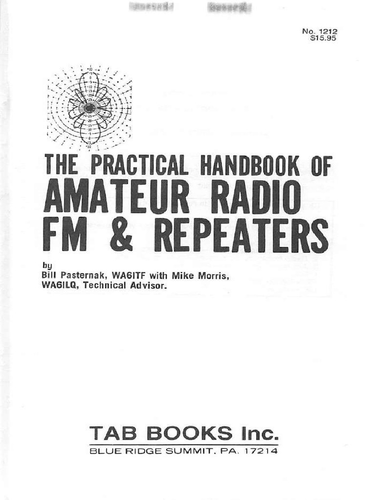 The Practical Handbook of Amateur Radio FM and Repeaters | Electronic  Oscillator | Amplifier