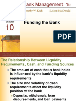 Chapter 10 Funding The Bank