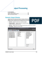 11 Dynamic Output Processing