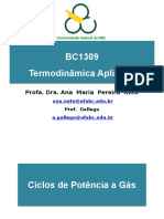 Turbina a gás - Ciclo Brayton Ideal e Componentes