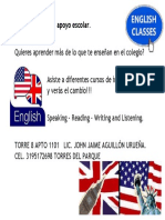 Clases de Inglés y Apoyo Escolar