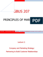 GBUS 207: Principles of Marketing