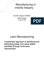 Lean Manufacturing by Mr. OTAKA - Final