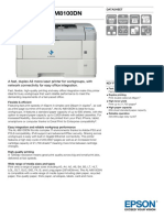 WorkForce AL M8100DN Datasheet