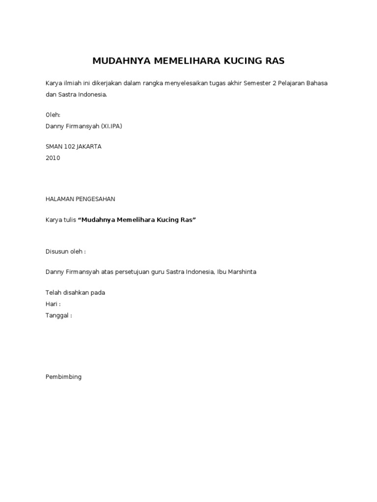Contoh Karya Ilmiah Guru - Simak Gambar Berikut