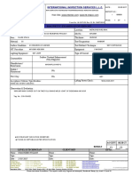 Magnetic Examination Report: International Inspection Services L.L.C