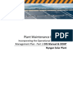 Nyngan Solar Plant EHS OM Manual Incl OEMP Rev 31 PDF