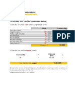 Distance Pumping Calculator 