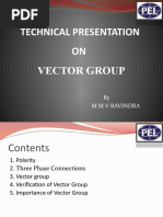 Transformer Vector Group