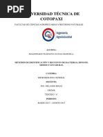 Metodos de Identificacion y Recuento de Microorganismos