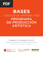 Bases I Edici-n 'Primera Fase'