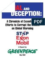 Exxon Denial and Deception