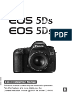 Canon 5Ds - Basic User Manual