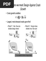 Kc - Crack growth condition