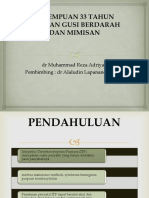 DR Muhammad Reza Adriyan Pembimbing: DR Alaludin Lapananda SP - PD