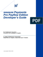 Website Payments Pro Payflow Edition Developer's Guide