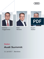 Reden Audi Summit 2017