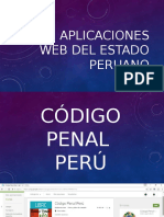 Aplicaciones Web Del Estado Peruano
