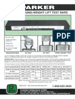 Yoke Calibration Test Bar Parker Research Corporation Mpi Magnetic Particle Inspection Probe Electromagnet