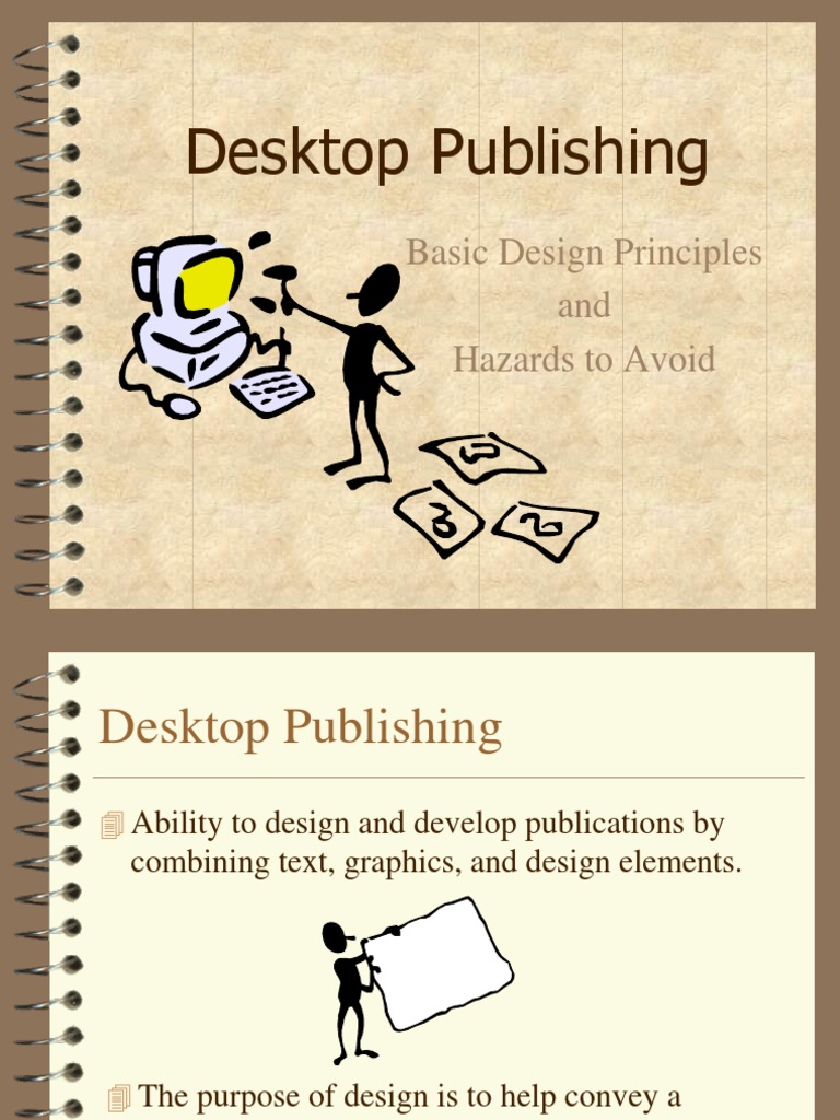 desktop publishing assignments