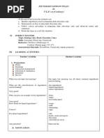 Download Lesson Plan in TLE - Cookery by joy SN353487941 doc pdf