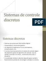 Sistemas de controle discretos