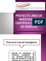 Linea de Investigacion - Diapositivas PDF