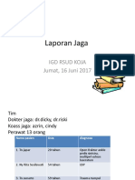 Laporan Jaga 1