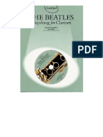 The Beatles - Playalong For Clarinet PDF