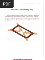 Adjustable 4 Corner Framing Clamp Plan PDF